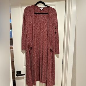 LulaRoe medium long sweater lightweight duster cardigan